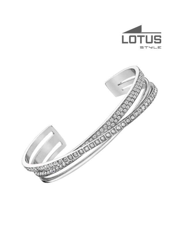 LOTUS STYLE STAINLESS STEEL BRACELET